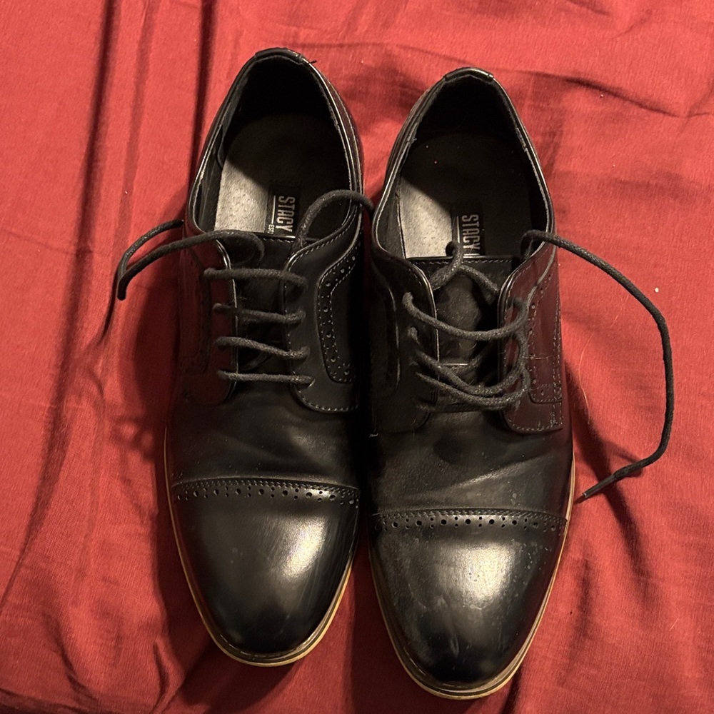 Stacy Adams Black Oxford Shoes